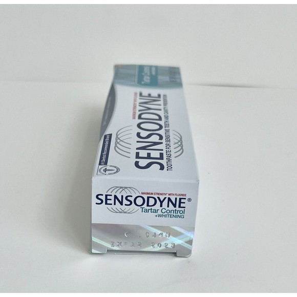 (1) Sensodyne Tartar Control + Whitening Toothpaste Exp 12/2023 - Picture 2 of 4